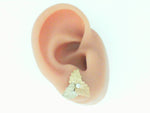 Precious Metal (No Stones) Earring