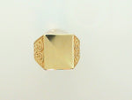 Precious Metal (No Stones) Fashion Rings - Men'