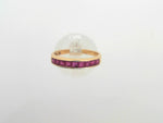 Colored Stone Rings  -  Women'