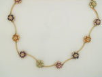 Colored Stone Necklace