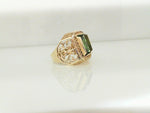 Colored Stone Rings  -  Men'