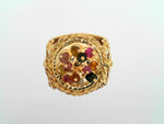 Colored Stone Rings  -  Women'