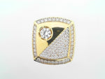 Colored Stone Rings  -  Men'