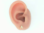 Precious Metal (No Stones) Earring