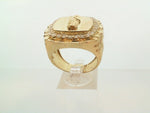 Colored Stone Rings  -  Men'