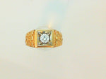 Diamond Fashion Rings  -  Men'