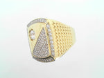 Colored Stone Rings  -  Men'
