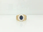 Colored Stone Rings  -  Men'