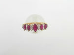 Colored Stone Rings  -  Women'