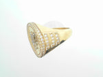 Precious Metal (No Stones) Fashion Rings - Men'