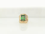Colored Stone Rings  -  Men'