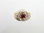 Colored Stone Rings  -  Men'