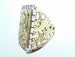 Precious Metal (No Stones) Fashion Rings - Men'