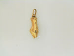 charm hand evil eye lucky charm gold