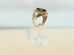 Colored Stone Rings  -  Men'