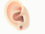 Colored Stone Earring