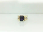 Colored Stone Rings  -  Men'