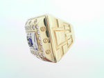 Precious Metal (No Stones) Fashion Rings - Men'