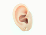 10 Karat Button Earrings