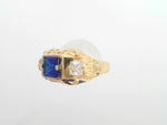 Colored Stone Rings  -  Men'