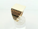 Precious Metal (No Stones) Fashion Rings - Men'