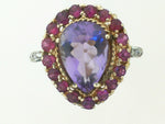 Colored Stone Rings  -  Women'