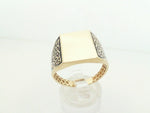 Precious Metal (No Stones) Fashion Rings - Men'
