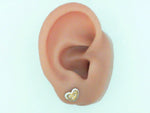 Precious Metal (No Stones) Earring