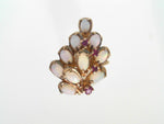 Colored Stone Rings  -  Women'
