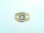 Colored Stone Rings  -  Men'