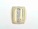 Precious Metal (No Stones) Fashion Rings - Men'