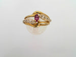 Colored Stone Rings  -  Women'