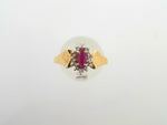 Colored Stone Rings  -  Women'